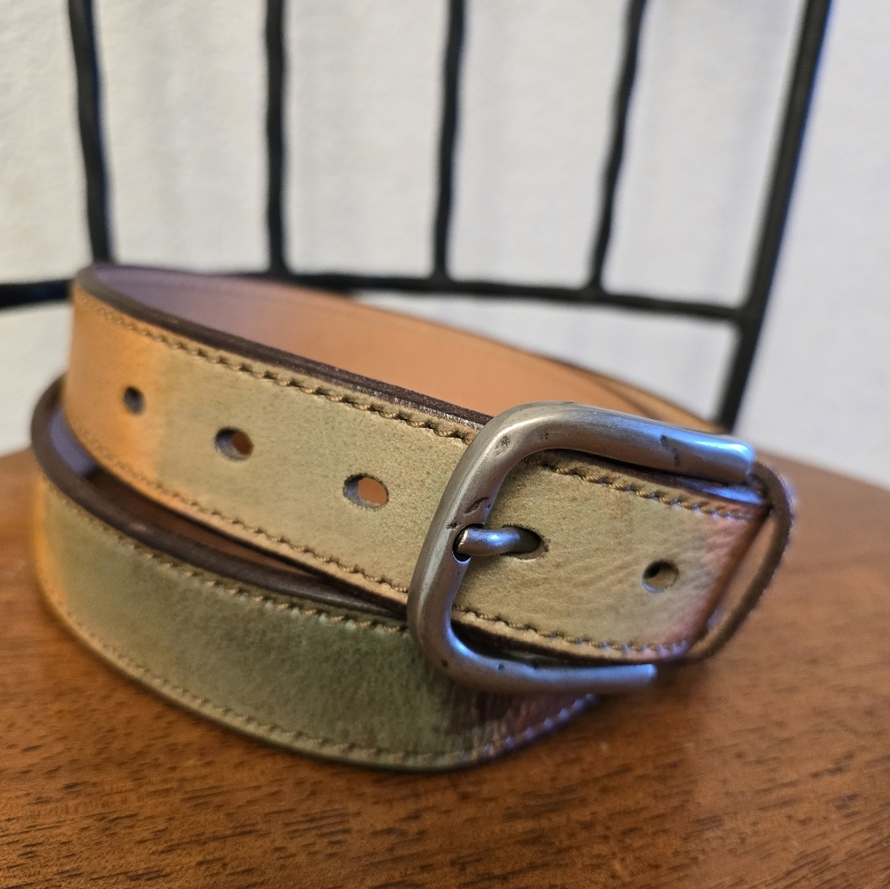 Martin Digman Multi Color Men's  Leather Belt